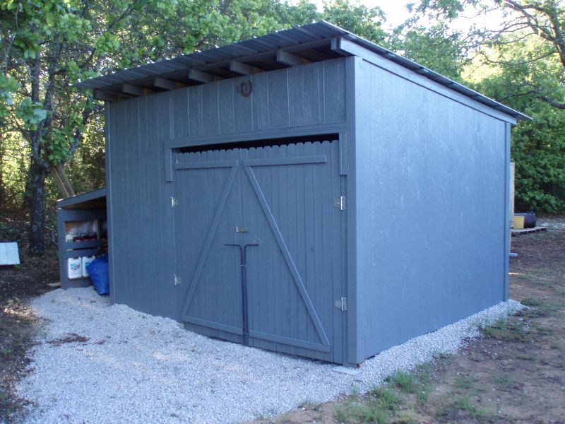 Wood Pallet Project Shed