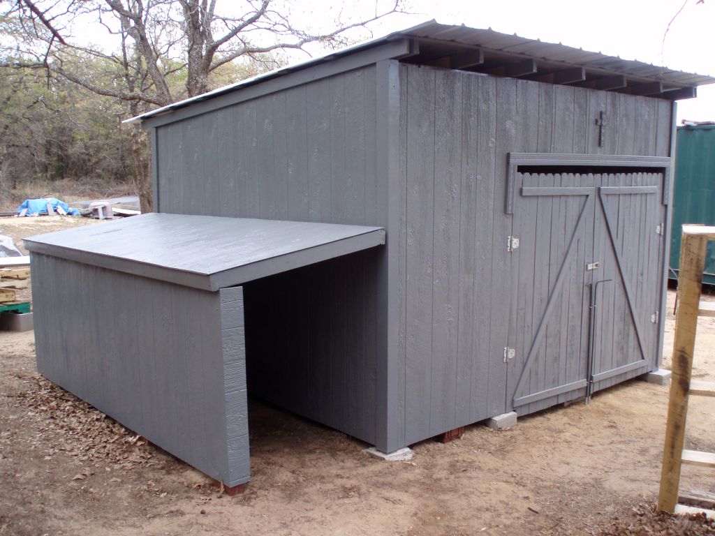 Storage Shed Made From Pallets
